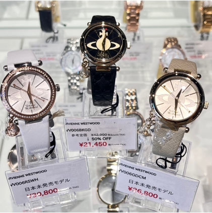 Vivienne Westwood 大量入荷しました!!|時計倉庫トキア+ Vivienne Westwood 大量入荷しました!!|時計倉庫トキア+
