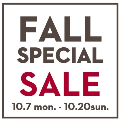 FALL SPECIALSALE SALE
