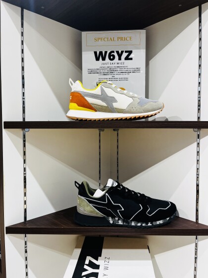 ⭐️ラグジュアリースニーカーの W6YZ がSALEプライスで登場‼️ ⭐️