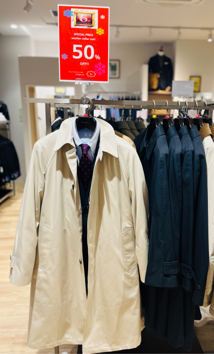 「Kent the classic!! 」  ステンカラーコート半額‼️