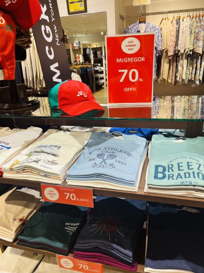 🏖️  マックレガー　ラストサマーセール　70％OFFスタート‼️　🏖️