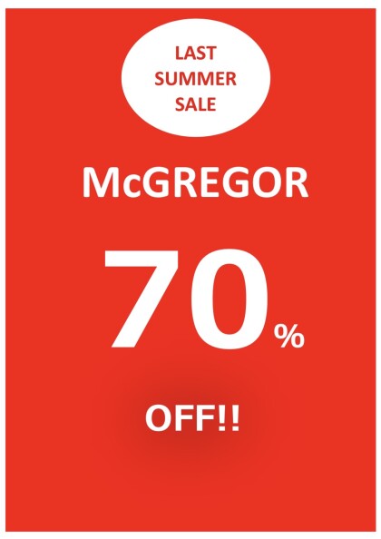 🌟マックレガーラストサマーセール🌟 夏物70%OFF‼️