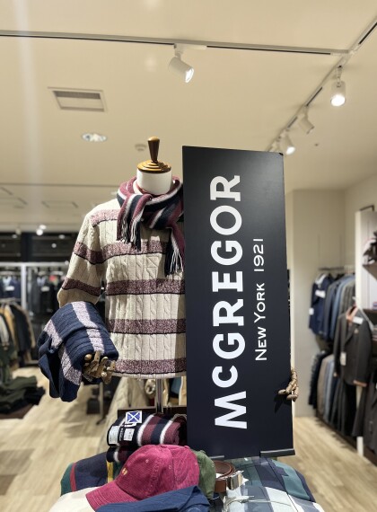 マックレガー全品半額です🎵