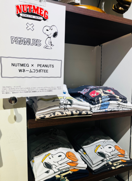 ❤️ かわいいスヌーピーコラボＴの登場です　❤️