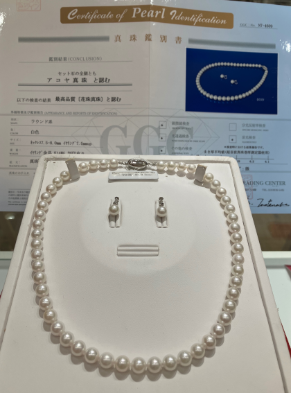 まだ間に合う❣️七五三にパールネックレス
