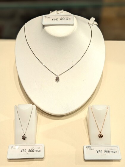 ダイヤモンドネックレス３０％OFF！💎