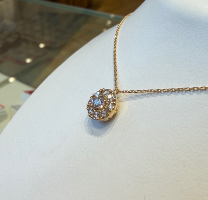 💎K18ダイヤモンドネックレス＆リング💎