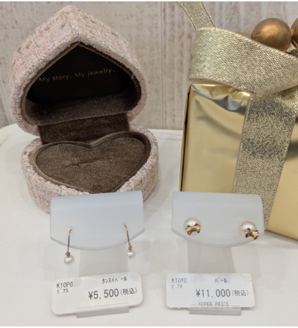 🎄クリスマスギフトにおすすめパールピアス🎁✨