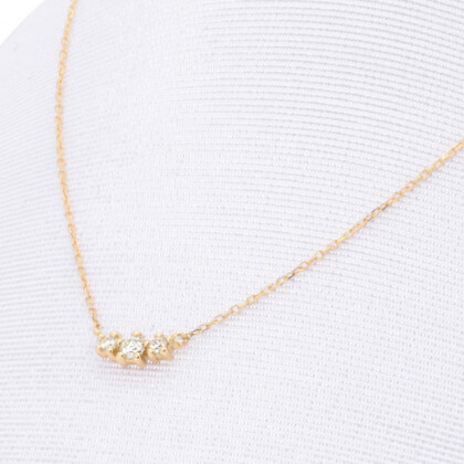アウトレット限定K18ダイヤモンドネックレス　３０％OFF！！