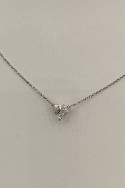 ハート型ダイヤモンドネックレスお買得です💓