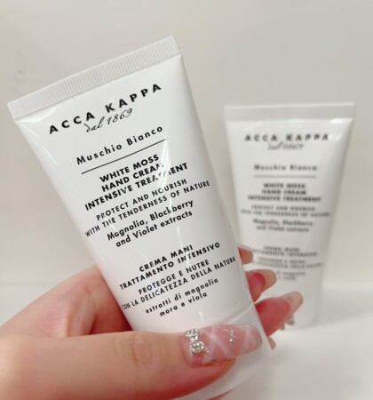 ＼23％OFF👑／ACCA KAPPAホワイトモスハンドクリーム入荷💄💞