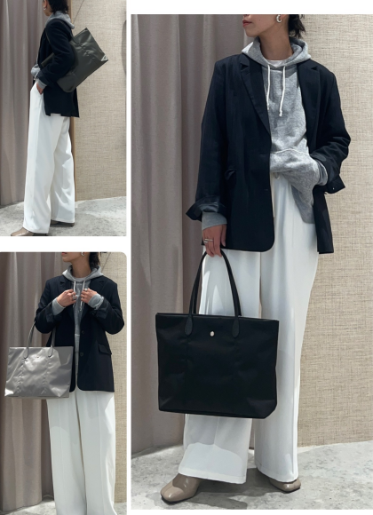 【CLOUDS NYLON】NEW！A4シンプルトートバッグ