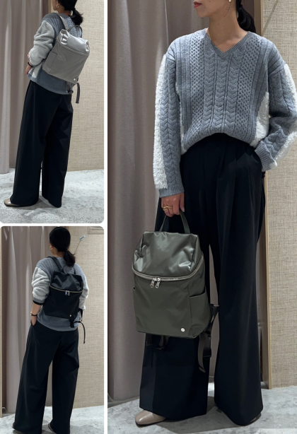 【クラウズナイロン】NEW！蓋口リュック