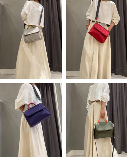 【50%OFFです！】フラップショルダーバッグ