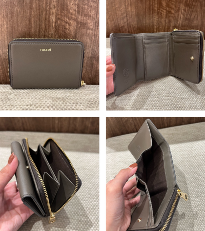 【2023AW商品】スムースレザーハーフ&スモールウォレット