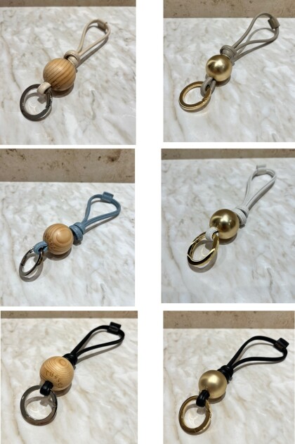 【75%OFF】russetレザーキーリング