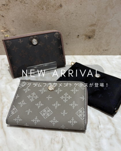 【NEW ARRIVAL】モノグラムフラグメントケース