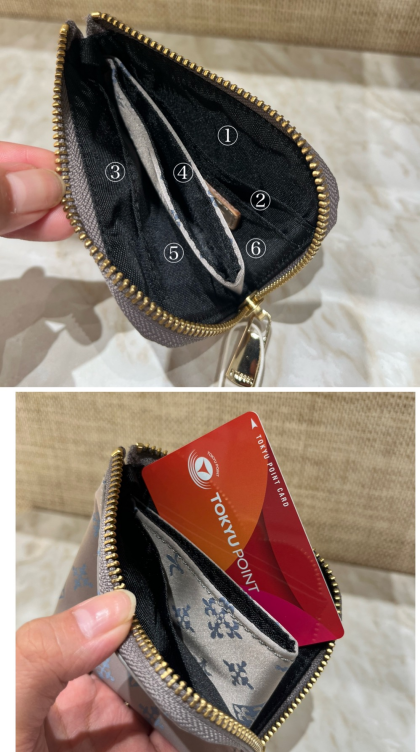 【30%OFF】持ち運びに便利！ミニウォレット