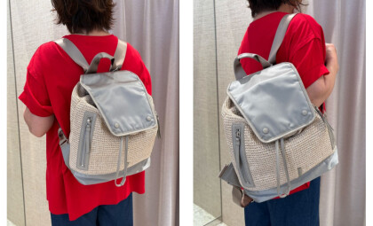 【NEW ARRIVAL】ナイロンコンビリュック
