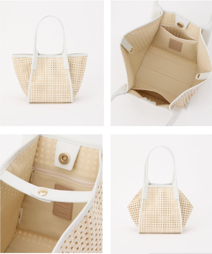 【50%OFF】パンチングカゴトートバッグ