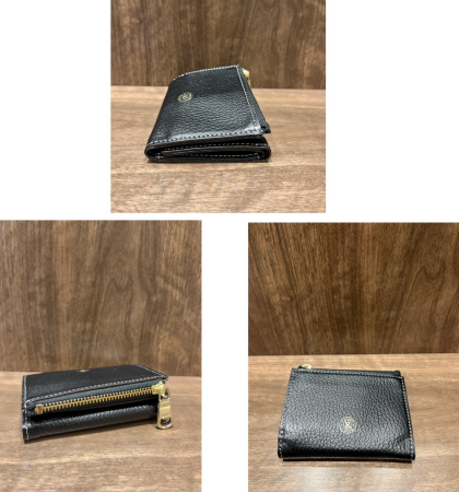 【60%OFF】クリスマスギフトにもオススメ！レザーミニウォレット