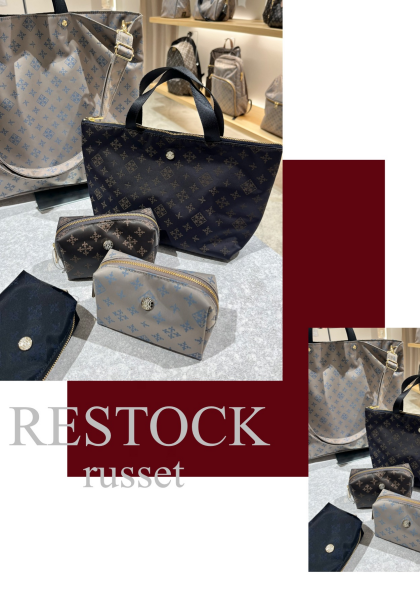 【russet】人気アイテムが再入荷しました！