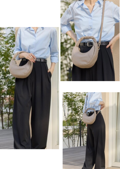 【gemeil】55%OFF！クロワッサン2wayショルダーバッグ