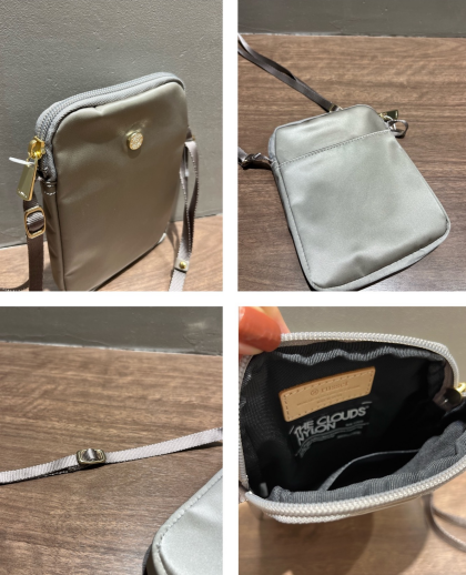 【THE CLOUDS NYLON】50%OFF！スマホショルダー