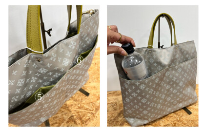 【2WAY 軽量トートバッグ】持ってびっくりの軽さ！