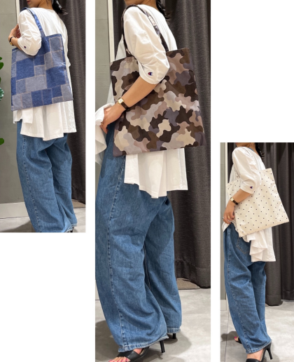 【新商品入荷】50%OFF！カジュアルトートバッグ