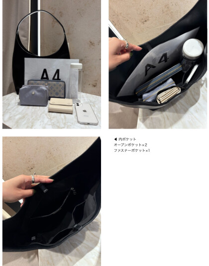 【NEW ARRIVAL】スムースレザーバッグ