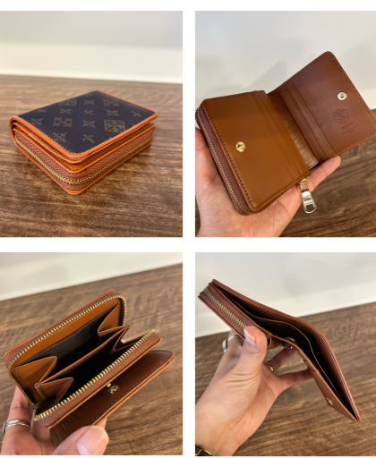 【30%OFF】数量限定入荷！ラウンドジップハーフウォレット