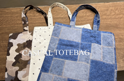 【新商品入荷】50%OFF！カジュアルトートバッグ