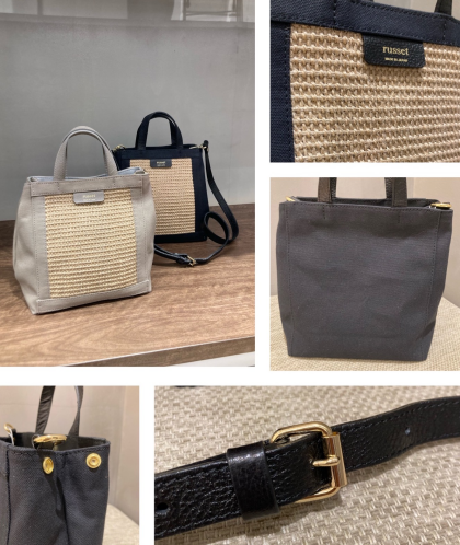 【新品番入荷！】50%OFF！ジュートコンビ2wayトートバッグ