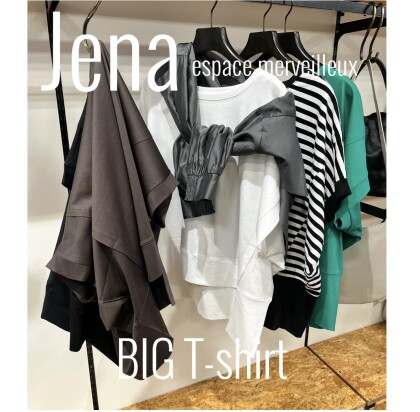 【Jena】サラサラ素材！ビッグ変形Tシャツ