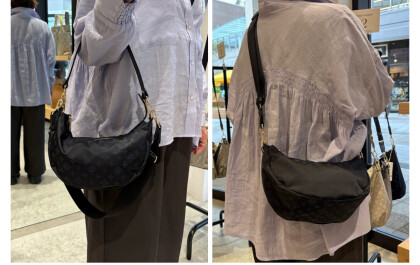 【NEW ARRIVAL】ハーフムーンショルダーバック