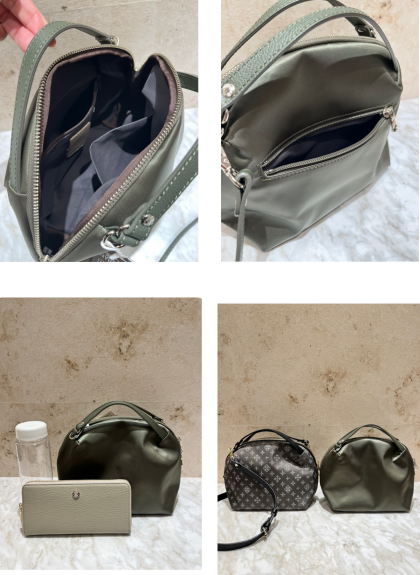 【クラウズナイロン】ラウンドミニ2wayバッグ