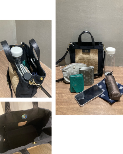 【新品番入荷！】50%OFF！ジュートコンビ2wayトートバッグ