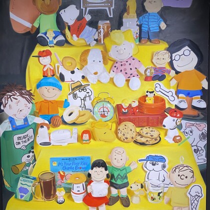 スヌーピーたちと帽子 帽子屋アウトレット ショップトピックス グランベリーパーク