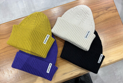意外と女性に人気⁉️ 新作ビーニー✨