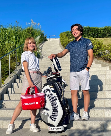 真夏のゴルフの必需品👕サッカー生地コーデ☀️
