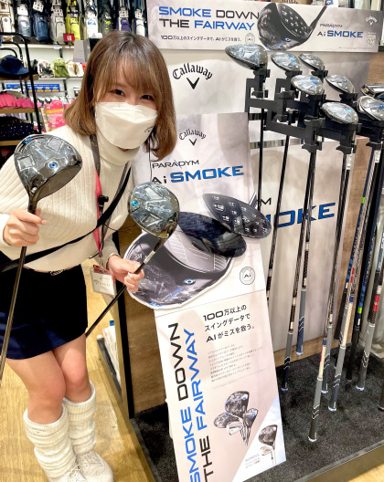 PARADYM Ai SMOKE試打クラブ入荷🏌️‍♀️✨️