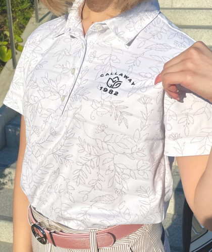 真夏のゴルフの必需品👕サッカー生地コーデ☀️