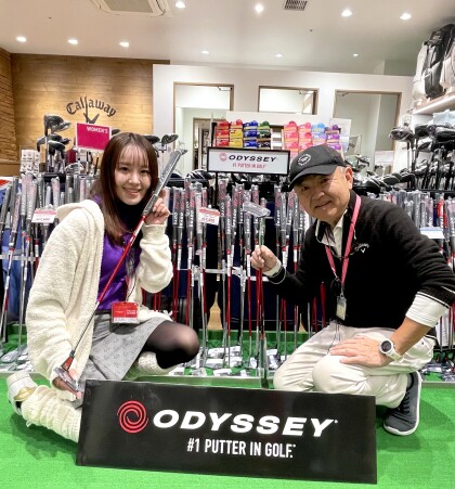 オデッセイマスターによるパターフィッティング実施中⛳️