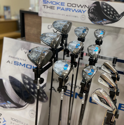 PARADYM Ai SMOKE試打クラブ入荷🏌️‍♀️✨️
