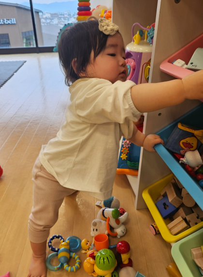 広くて涼しい託児室で遊びませんか♪