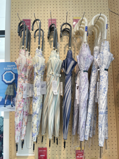 夏のSALE第二弾☀️レインアイテム10%OFF🌂⛅️