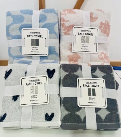 CLEARANCE SALE開催中💖使いやすい2枚セットタオルが20%OFF✨☀️