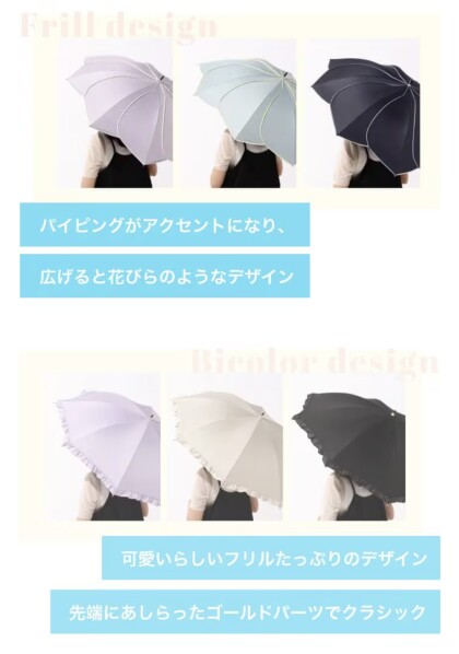 これからの季節に活躍する日傘とかぶる日傘でUVケア🧴☀️