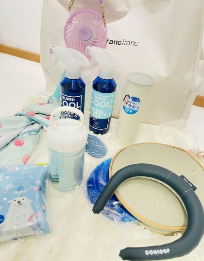 夏の暑さ対策☀️クールダウンアイテム🧊🧊🧊